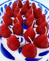 Image 1 of STRAWBERRY CANDLE PACK