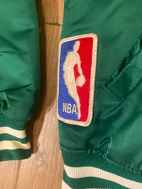 Image 4 of Vintage Celtics Satin Bomber (M)