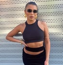 Image 4 of Chanel Black And Silver 90s Rimless Sunglasses 