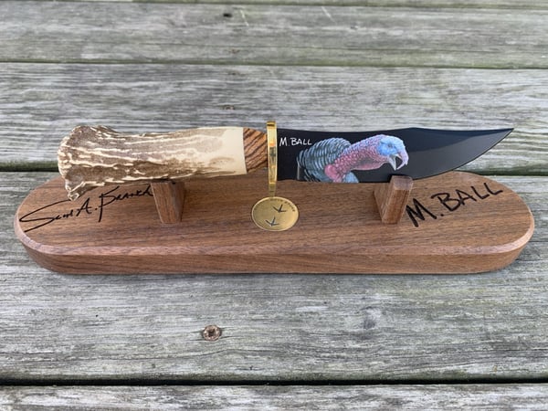 Image of Replica Anter Handle with Melissa Ball Artwork