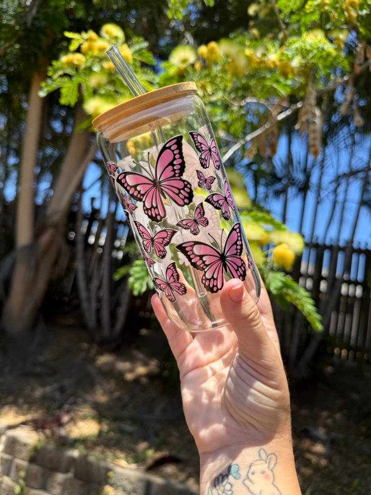 Image of Pink Butterflies