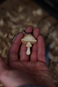 Image 4 of Mushroom Pendant Necklace..