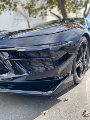 Image of C8 Corvette Carbon fiber Canards
