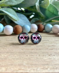 Image 1 of Día de los Muertos Cabochon Studs