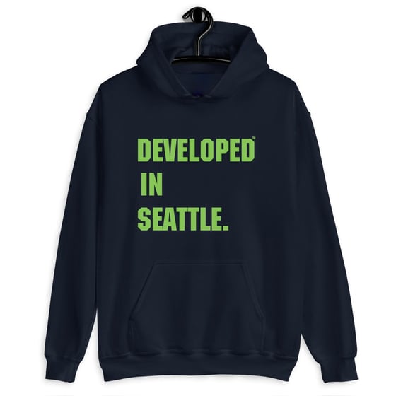 Image of DEVELOPED IN SEATTLE - CRISP HOODIE