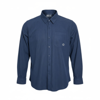 Image 1 of Bourne Cord overshirt in French Navy 