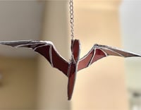 Image 1 of 3D bat - deep purple 