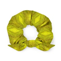 Image 2 of Lime Diamonds Hair Scrunchie