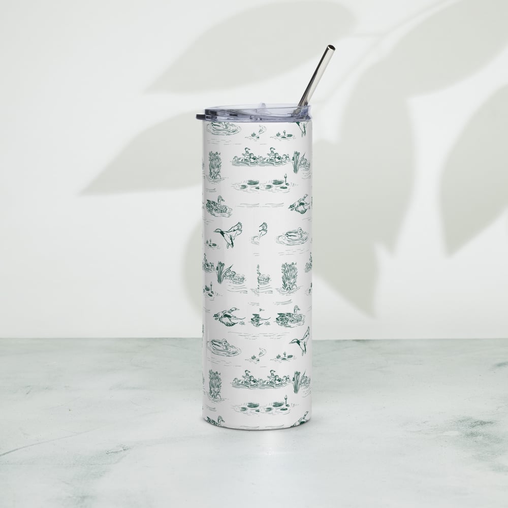 All the Ducks I Give Stainless steel tumbler