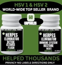 Image 1 of HERPES ELIMINATOR  60 CAPSULES KIT