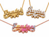 Glitter Custom Name Necklace