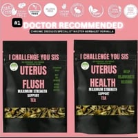 Image 1 of UTERUS FLUSH AND HEALTH LOOSE LEAF TEA