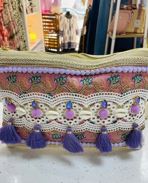 Image of Shell Tassel Crossbody Bag