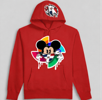 Red Mickey -hoodie