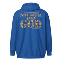 Image 4 of Soldier For God Dark Unisex heavy blend zip hoodie