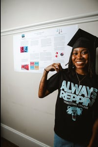 Image 2 of “Always Reppin” Livingstone College Tee