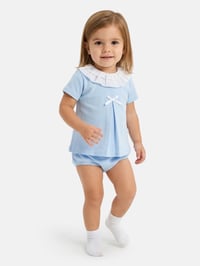 Spanish jam pant set 