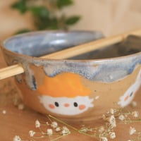 Image 4 of 'Silly Summer Bunny' Chopstick Ramen Bowl