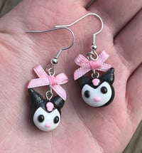 Image 2 of Kuromi earrings