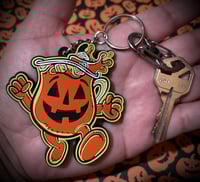 Happy Halloween Koolaid PVC Keychain 