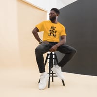 Image 1 of Not Today Satan Men's Tee - Black