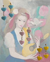 Image 1 of Jeune fille à la mandoline