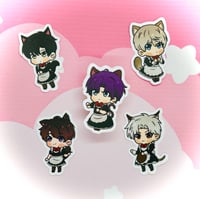 Image 3 of Cat maid stickers 