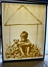 Image 2 of "Safe Haven" by Mas Vandal, Printed by UrbanLayers. Limited Edition run of 3 with COA