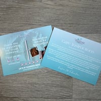 Image 1 of A6 Silk Aftercare Card Print