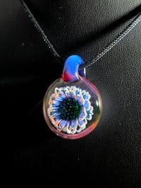 Image 1 of Uv reactive flower pendant...