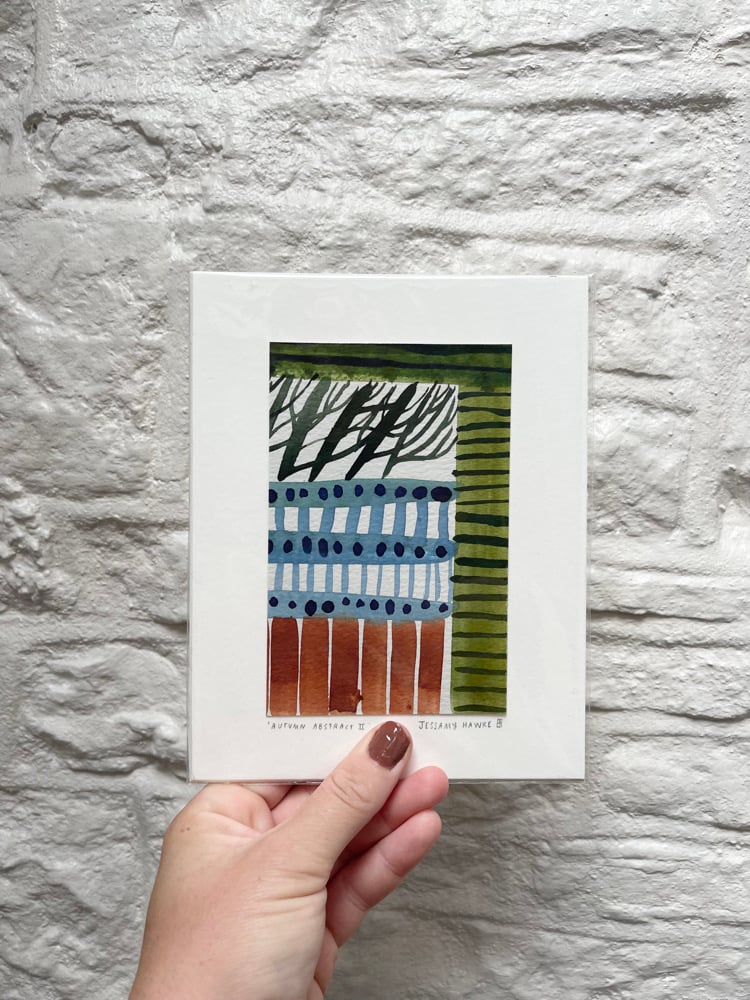 ‘Autumn Abstract II’ Original Painting