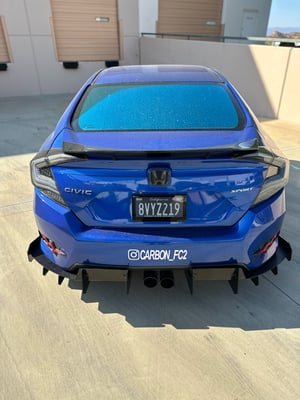 Image of 2019-2021 Honda Civic Sedan “V3” Diffuser