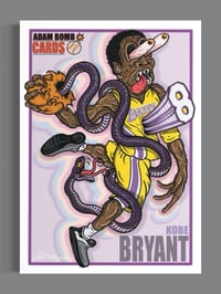 Image 2 of Kobe Bryant Black Mamba Creature Feature (limited to 50) trading card 