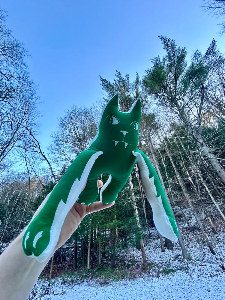 Green Toughie Cat