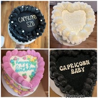 Image 3 of Vintage Heart Cake