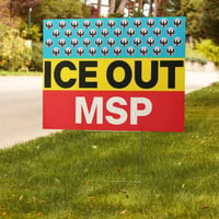 Image 3 of Yard Sign - Rebel Loon Ice Out B