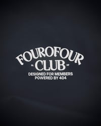 Image of CLUB LOGO BLACK T-SHIRT