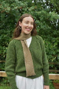 Image 1 of Skinny Scarf  - Handmade in Ireland