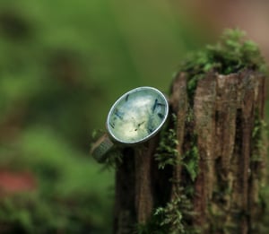 Image of Prehnite Forest Ring