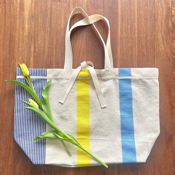 Image of Bolsa de playa rayas