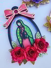 Image 4 of VIRGEN DE GUADALUPE ORNAMENT SVG / ARCHIVO DIGITAL 