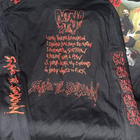 Image 3 of *RESTOCK* PUTRID STU LONG SLEEVE "SAWING" GILDAN HAMMER