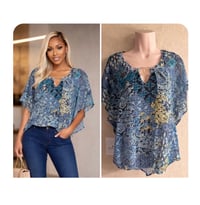 Image 1 of New Large Petite Kim Roger’s top #819*8