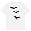 3 Bats - Unisex organic cotton t-shirt