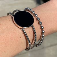 Image 1 of BLACK ONYX CUFF- 5.75”