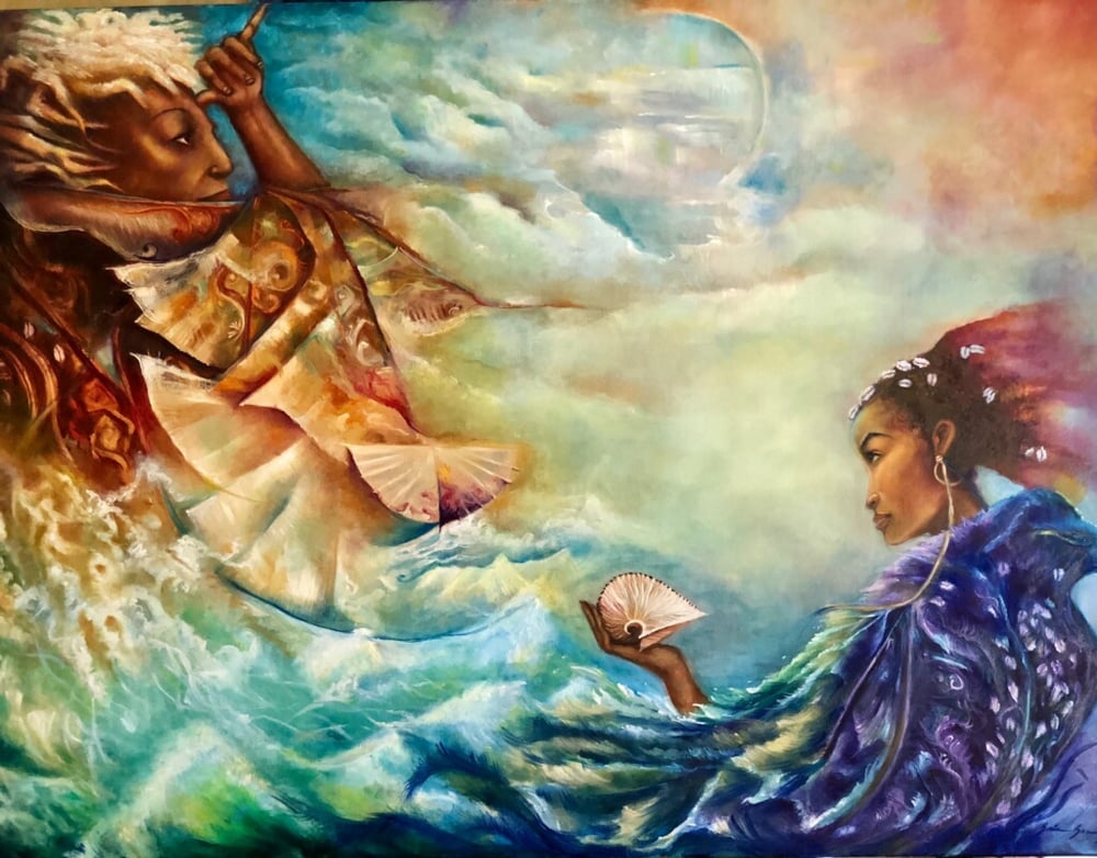 Image of “Dialogue of the Wind and Sea” /PRINT
