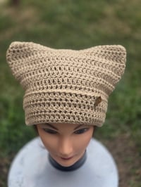 Image 1 of Pizza cat beanie