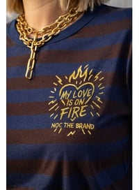 Image 6 of CAMISETA MY LOVE IS ON FIRE