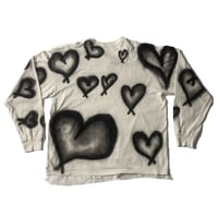 Image 2 of HEART-SLEEVED SHIRT 