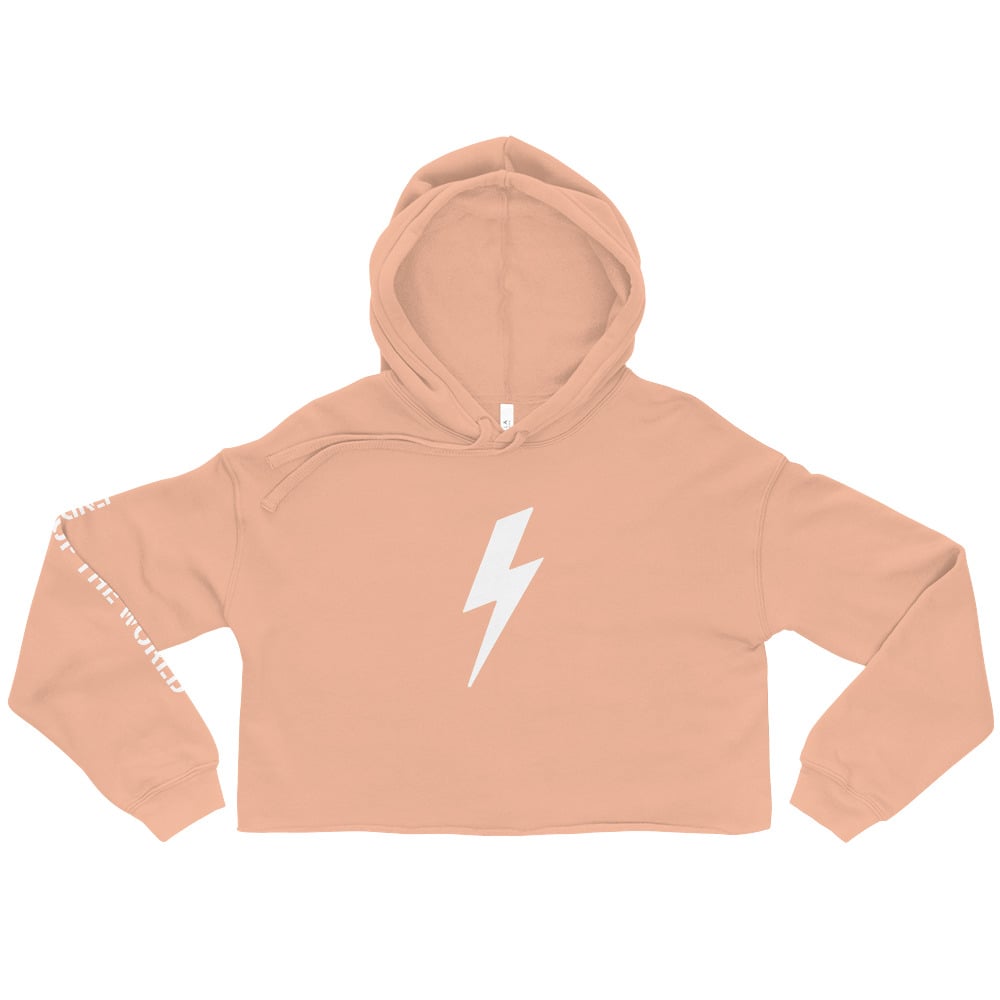 Bolt Crop Hoodie